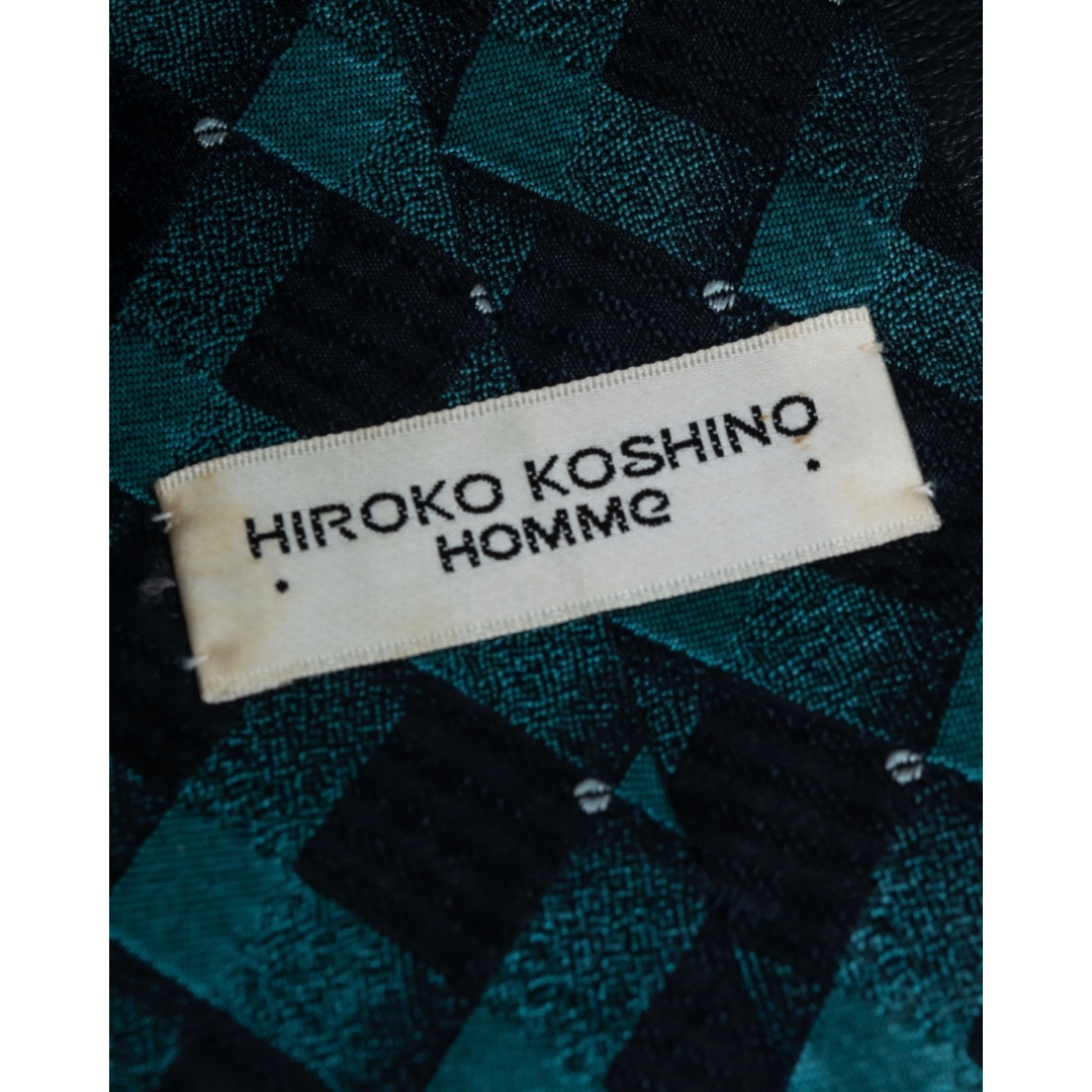 HIROKO KOSHINO Art Check Pattern Tie