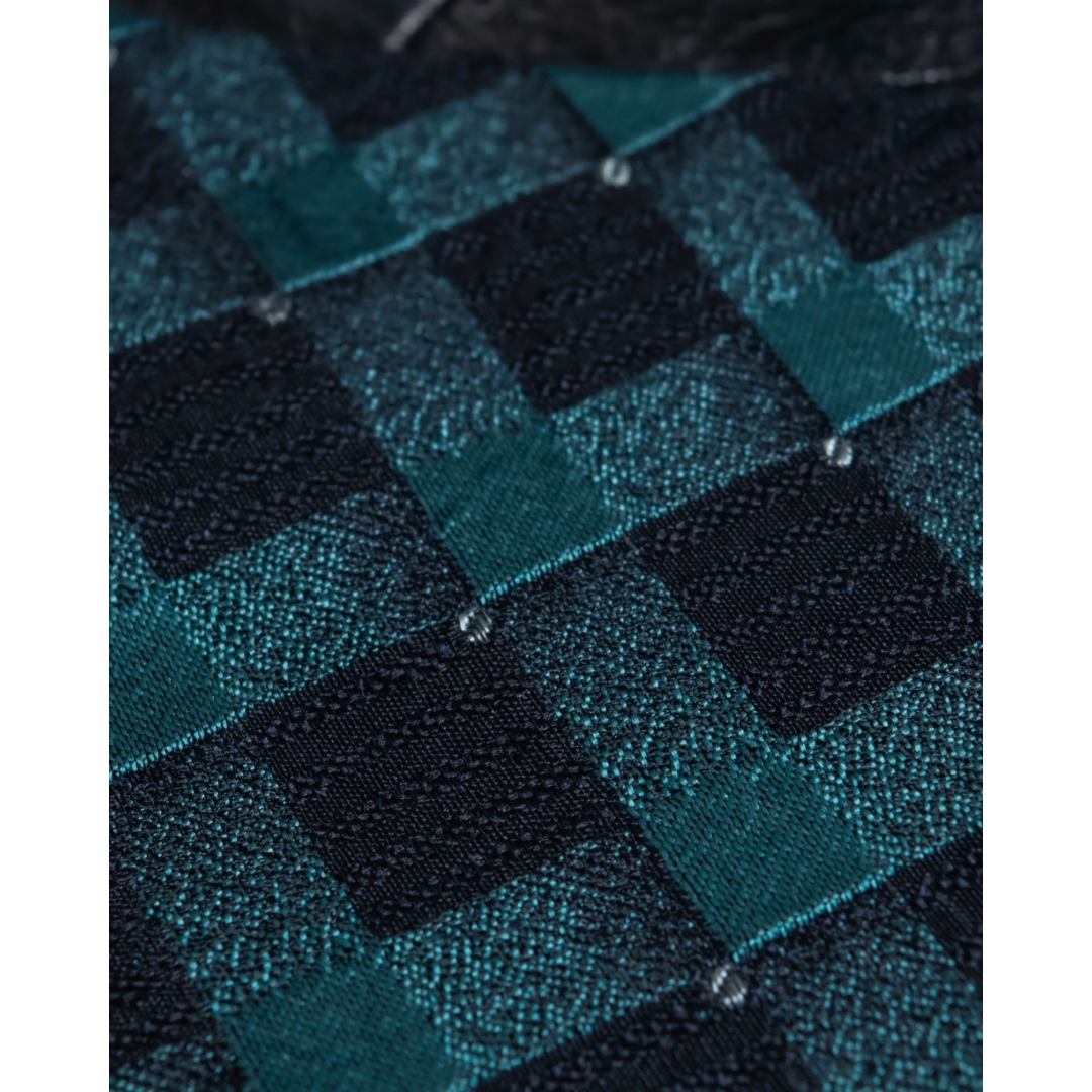 HIROKO KOSHINO Art Check Pattern Tie