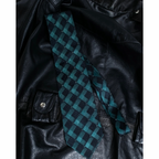 HIROKO KOSHINO Art Check Pattern Tie