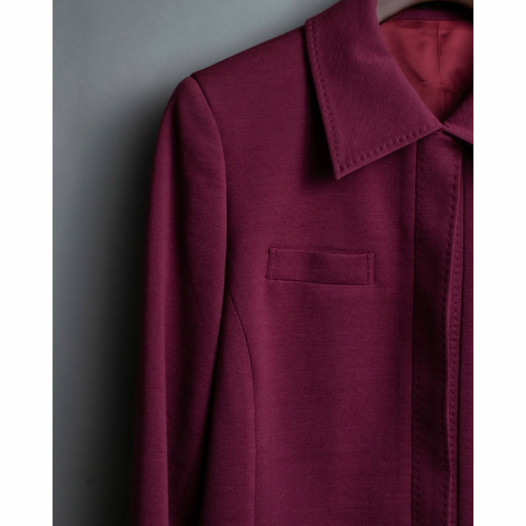 DAKS Seamless Stitch Design Jacket