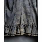 Italian Ruffle Y2K Shirt Jacket