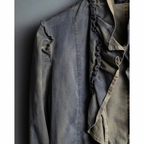 Italian Ruffle Y2K Shirt Jacket