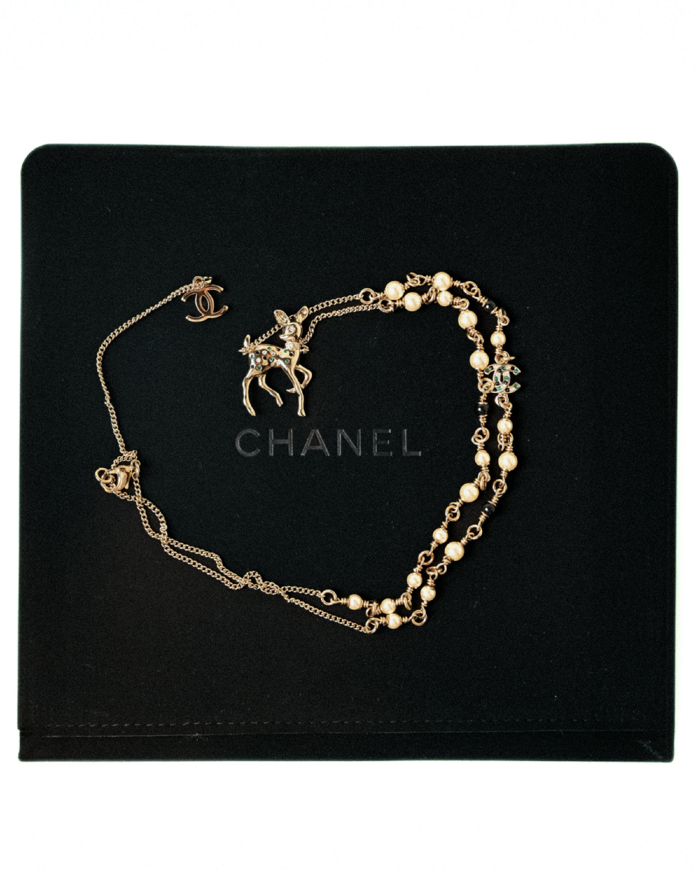CHANEL/ 2025 Year Gift Bambi Top Necklace