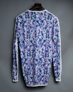 「D&G」Vintage Flower Pattern Cut and Sewn