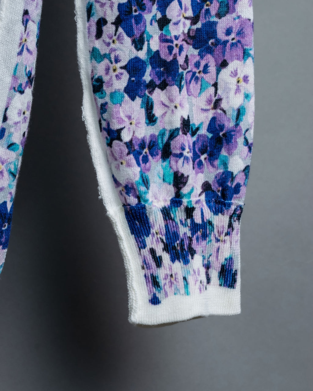 「D&G」Vintage Flower Pattern Cut and Sewn