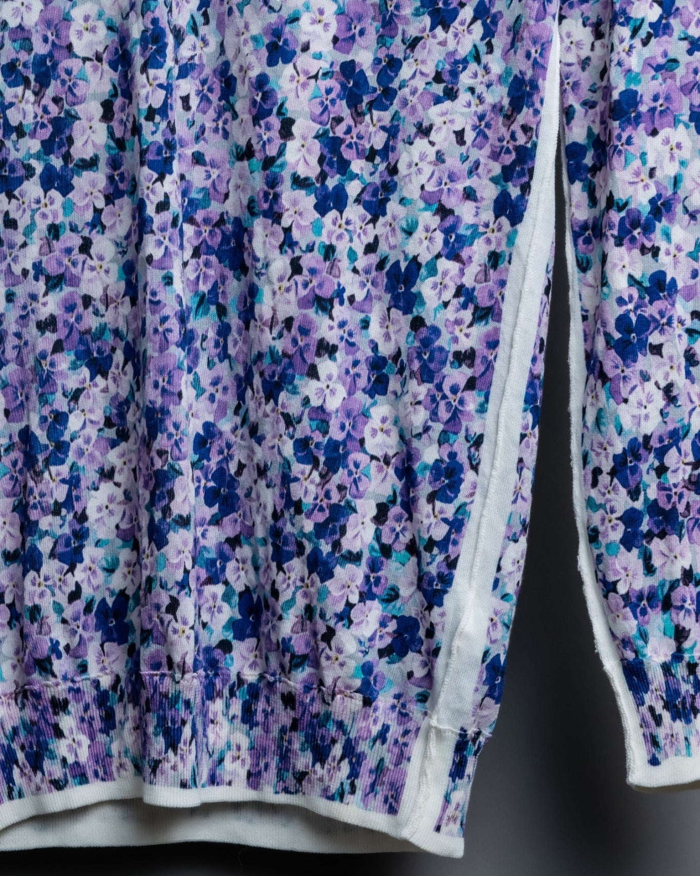 「D&G」Vintage Flower Pattern Cut and Sewn