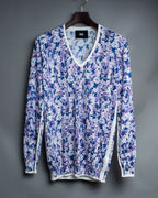 「D&G」Vintage Flower Pattern Cut and Sewn