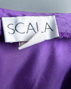 Purple Transparent Gloss Unisex Skirt