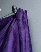 Purple Transparent Gloss Unisex Skirt