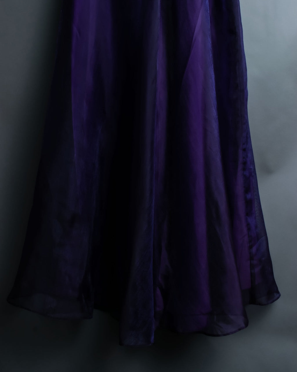 Purple Transparent Gloss Unisex Skirt