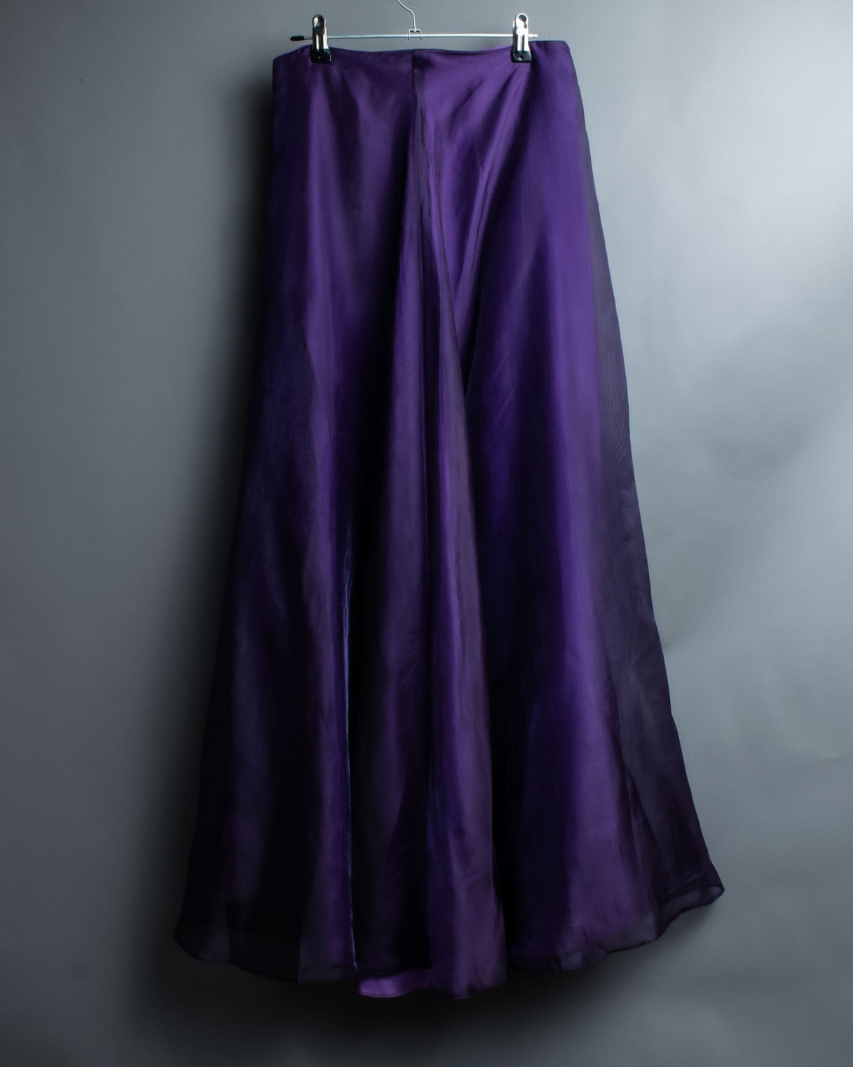 Purple Transparent Gloss Unisex Skirt