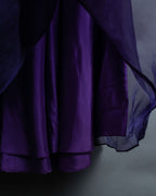 Purple Transparent Gloss Unisex Skirt