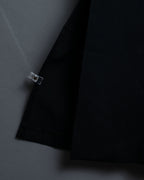 High Flare Polyester Black Slacks