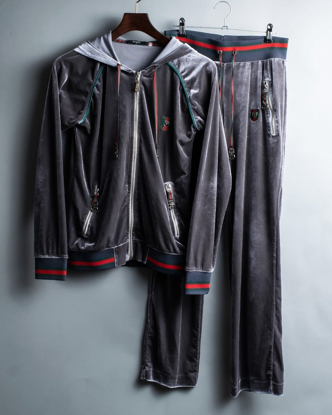 GUCCI Gray Velor Setup