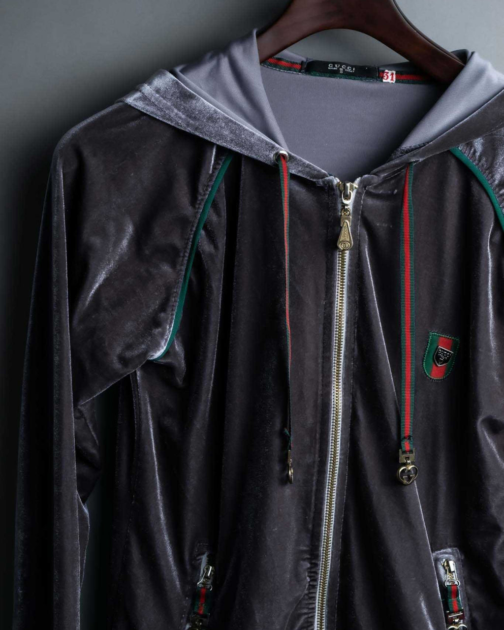 GUCCI Gray Velor Setup