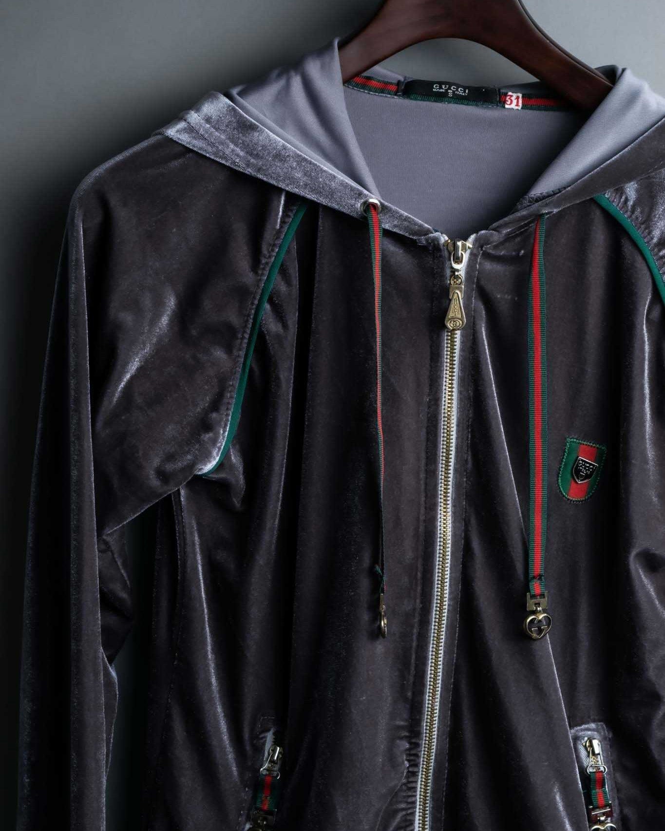 GUCCI Gray Velor Setup