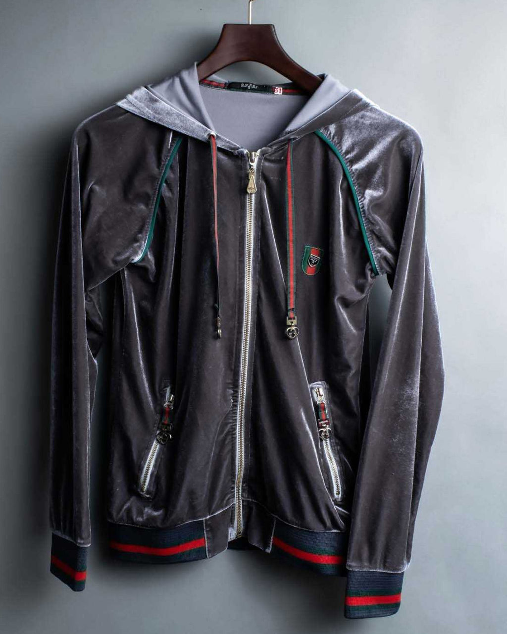 GUCCI Gray Velor Setup