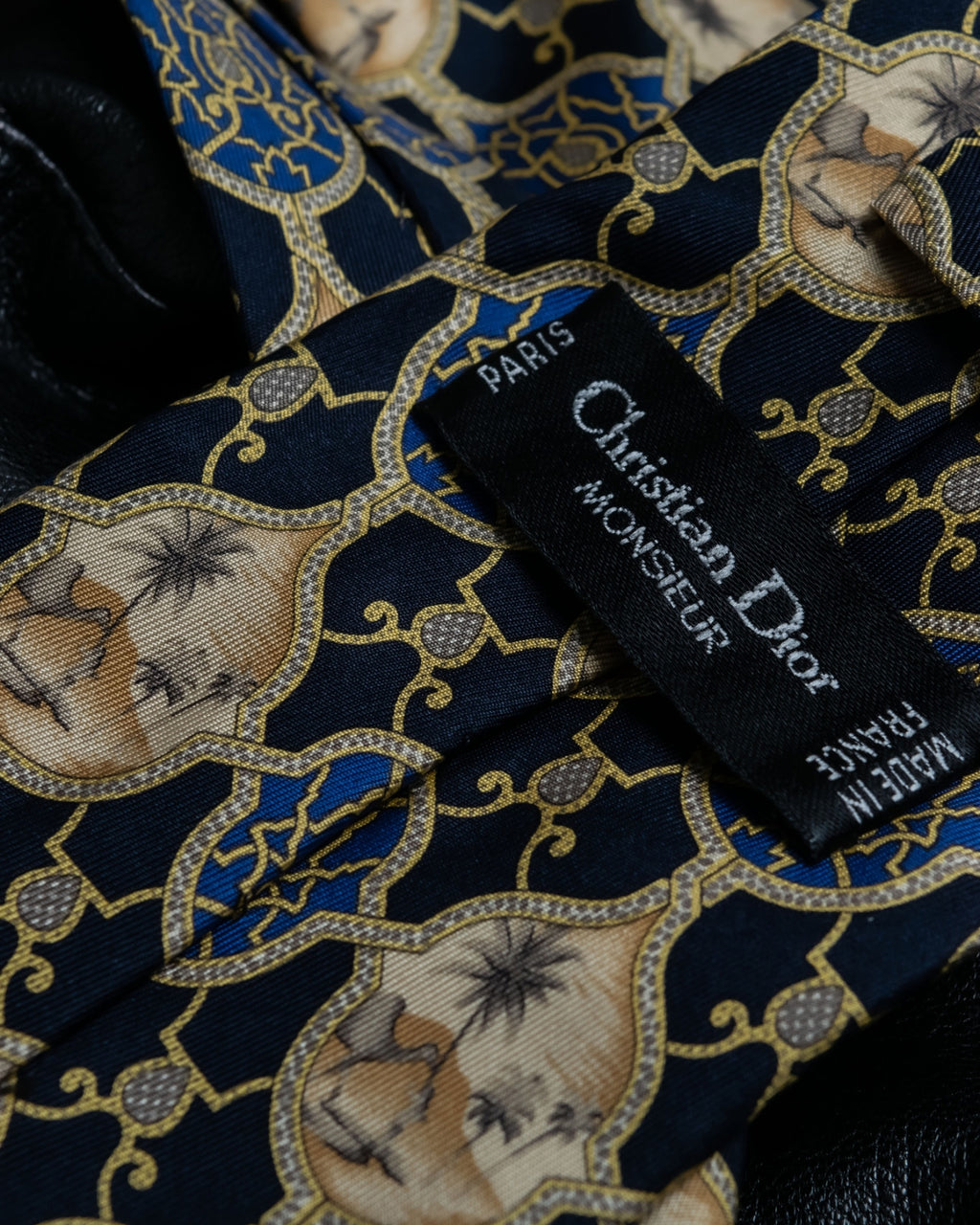 Christian Dior Oasis Silk Tie