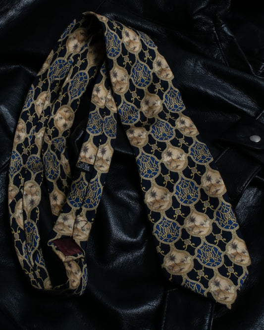 Christian Dior Oasis Silk Tie