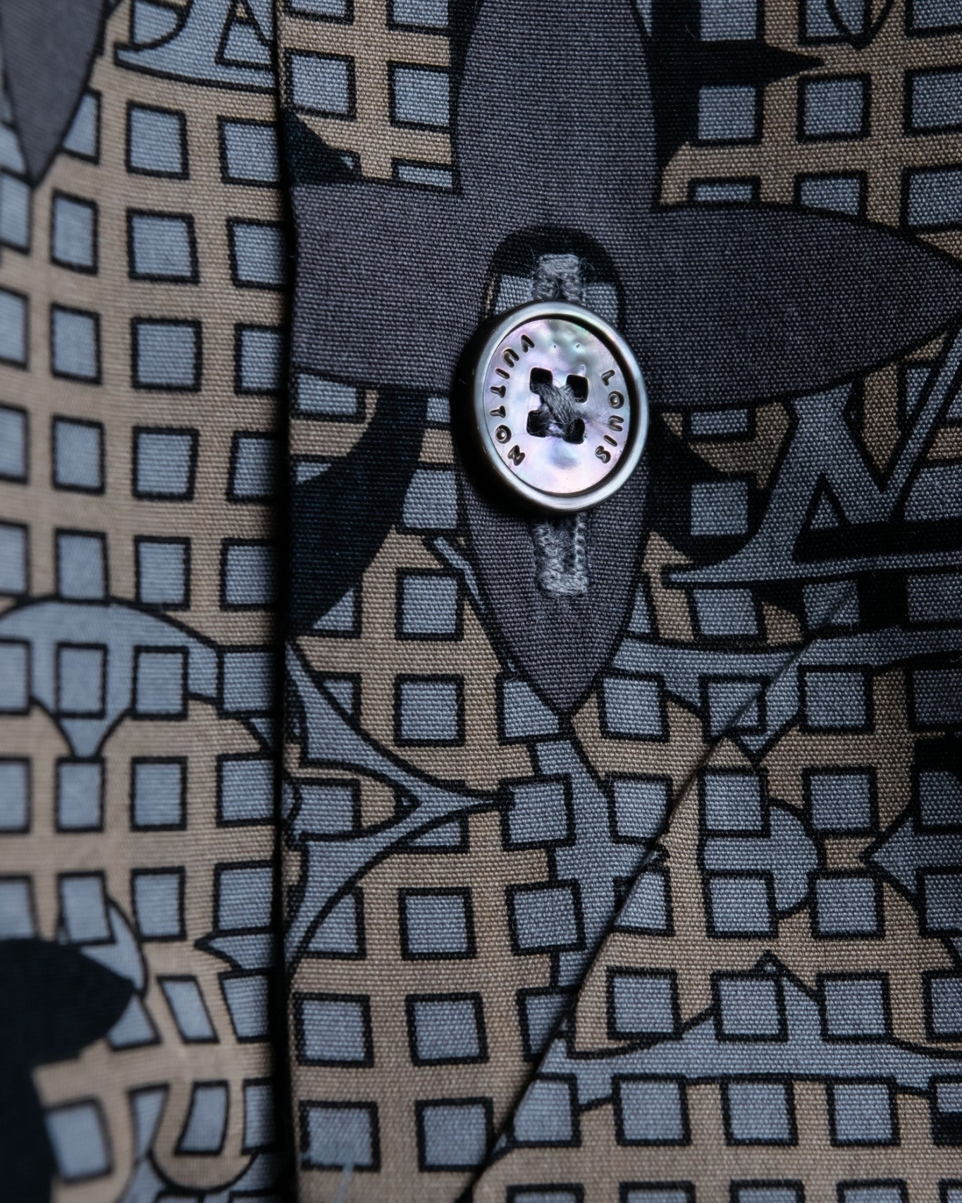 Louis Vuitton Gray Shirt