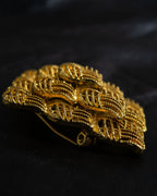 Vintage Diamond Overlapping Brooch