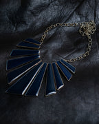 Blue Chain Design Necklace