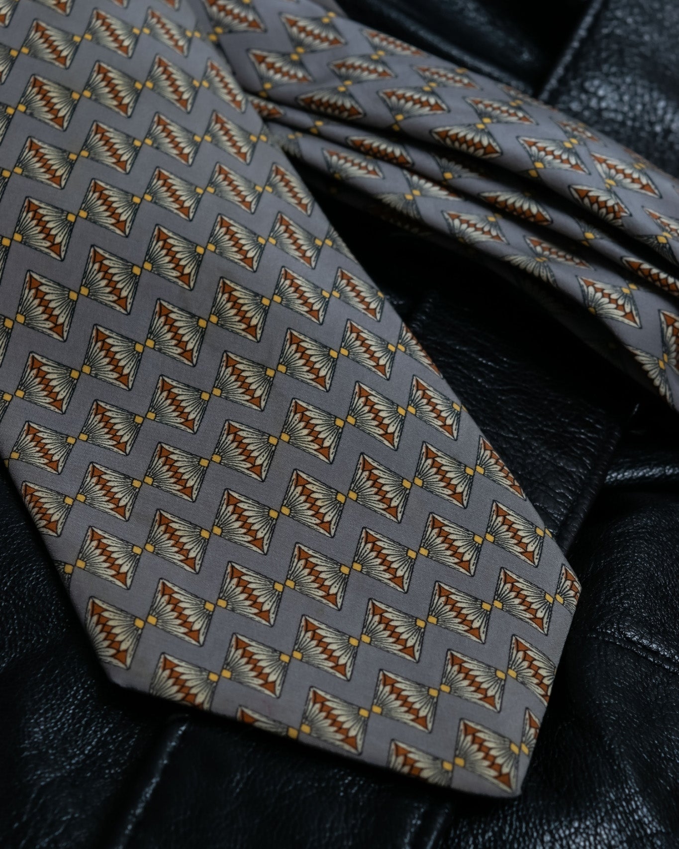 Technical Pattern Christian Dior Tie