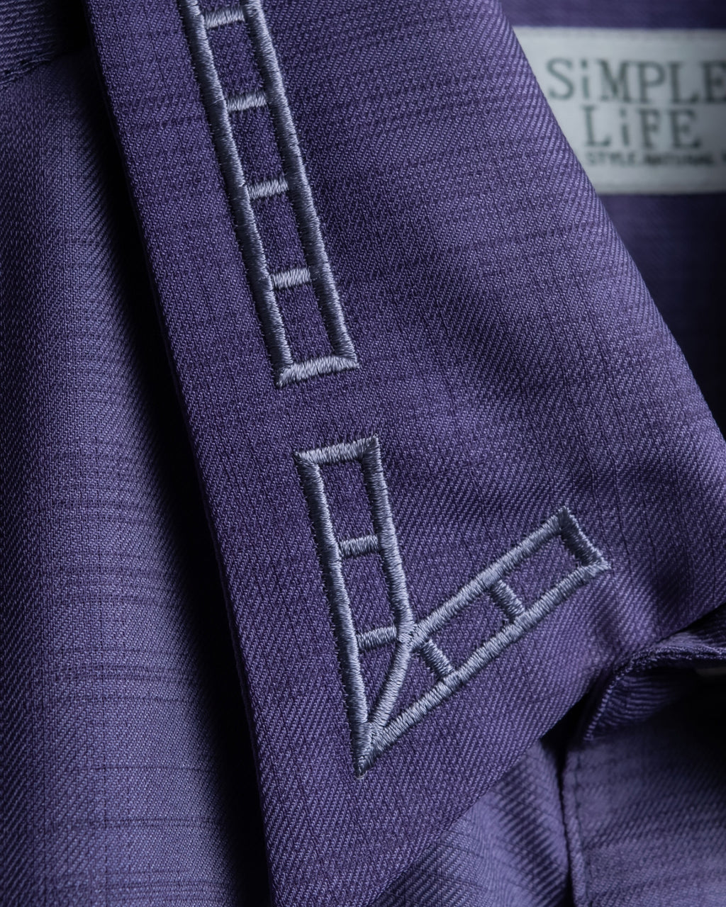 Smooth Comfortable Clear Purple Shirt