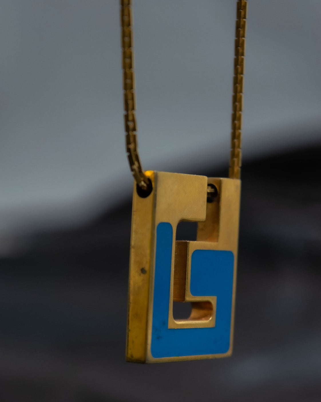 Blue Symbolic Necklace