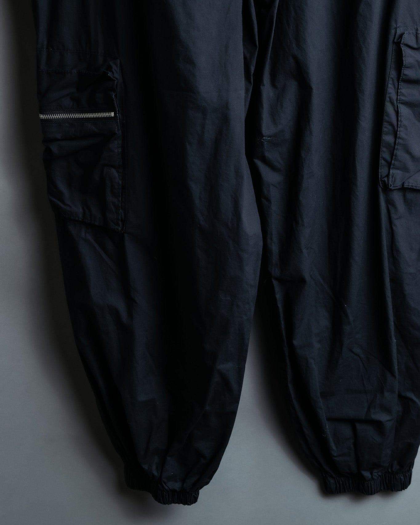 Black wide pocketpants