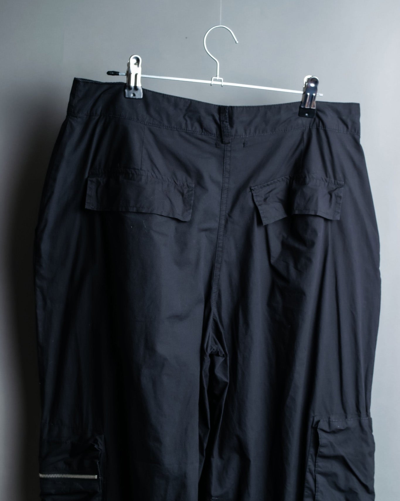 Black wide pocketpants