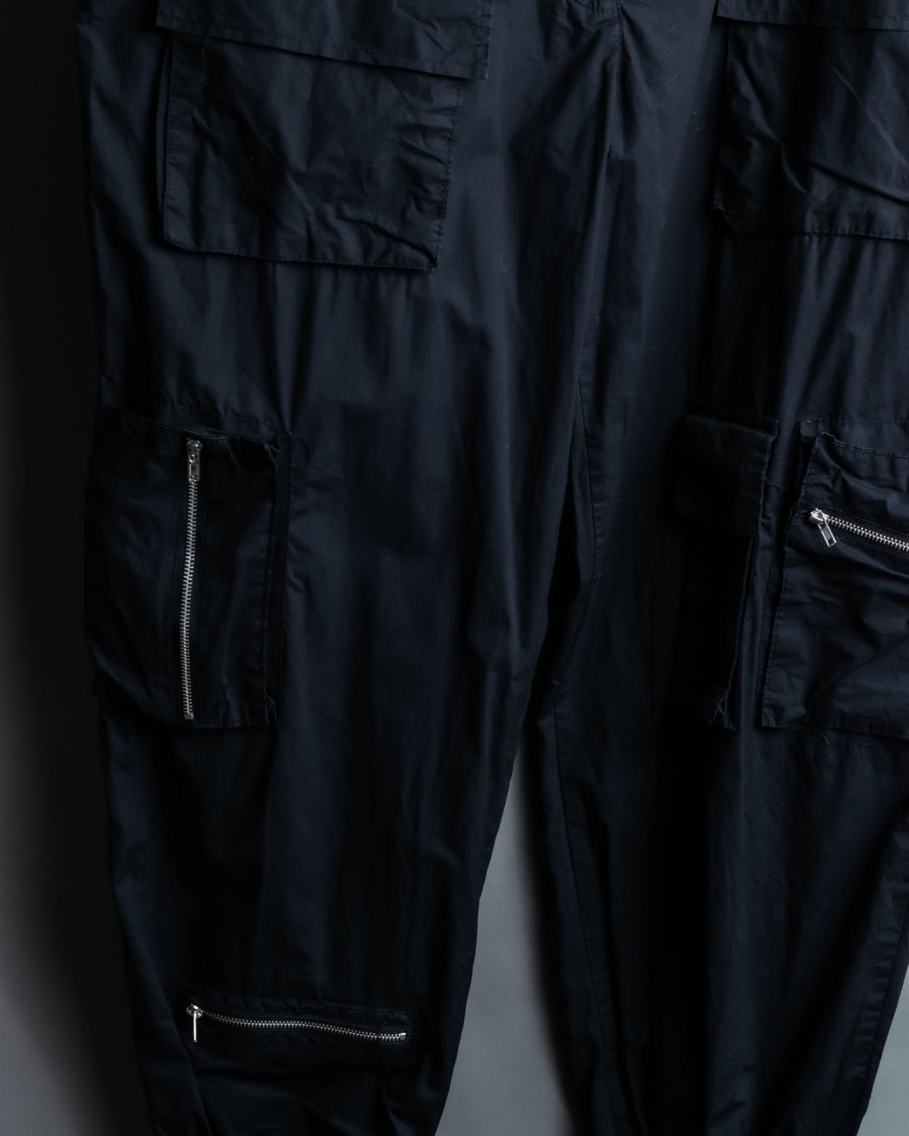 Black wide pocketpants