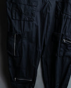 Black wide pocketpants