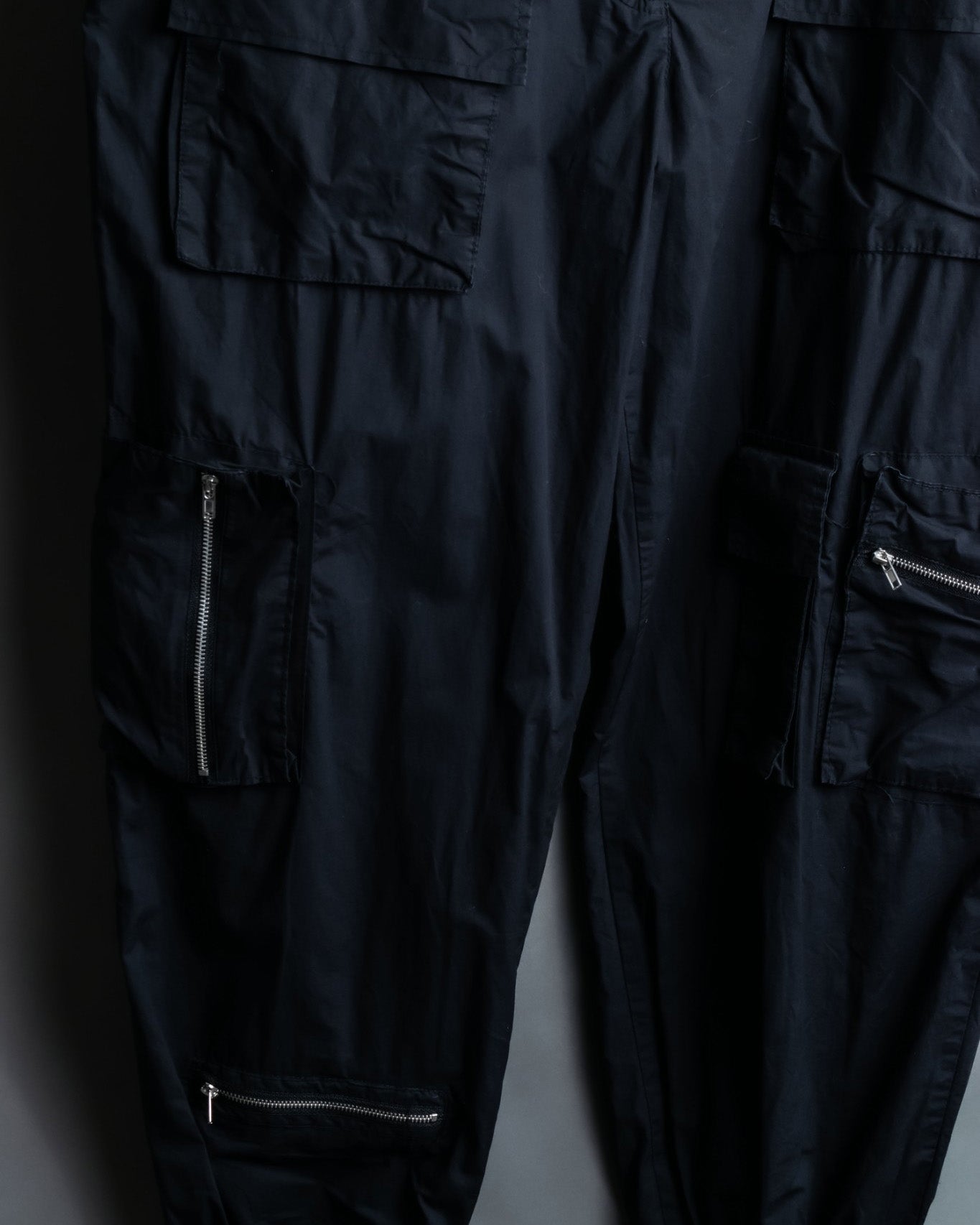 Black wide pocketpants