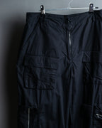 Black wide pocketpants