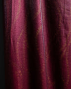 Shimmering crimson pants