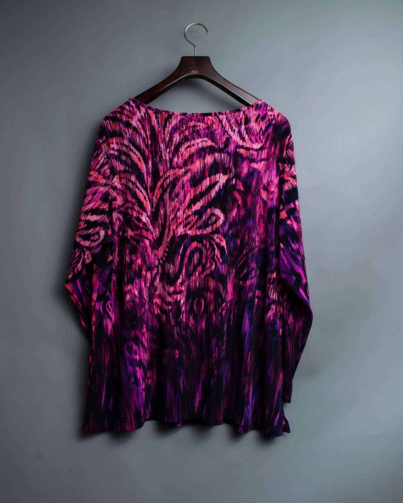 "BOB MACKIE" Avant-Garde Pattern Tops