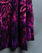 "BOB MACKIE" Avant-Garde Pattern Tops