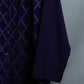 Purple Embroidery Pattern Shirt