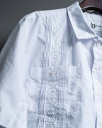 XL White Cuban Shirt
