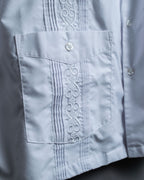 XL White Cuban Shirt