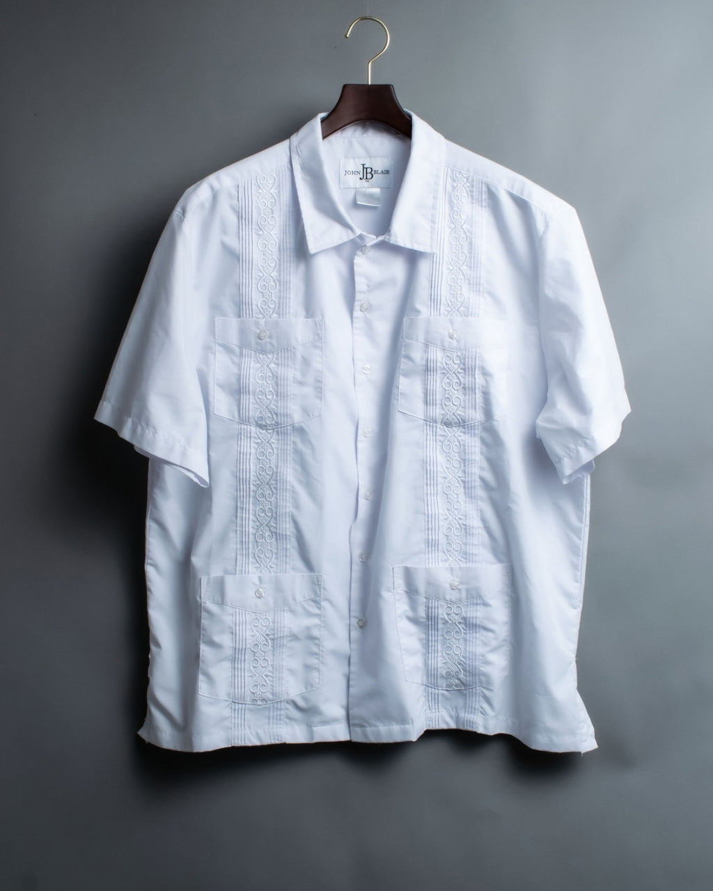 XL White Cuban Shirt