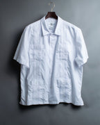 XL White Cuban Shirt