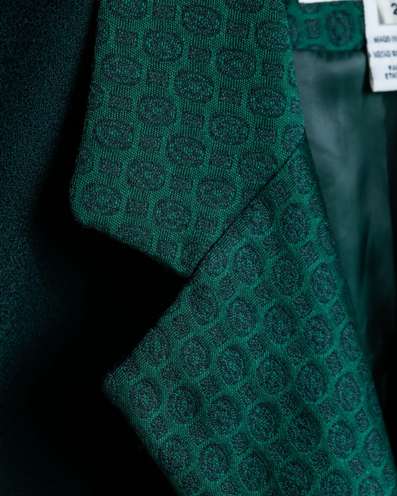 Dior Green Tailored Jacket