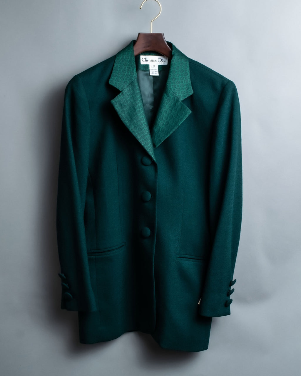 Dior Green Tailored Jacket