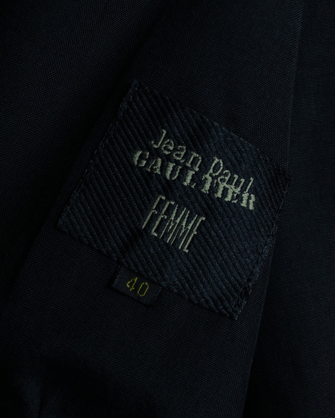 "Jean Paul Gaultier" Waist Shape Tailored Jacket