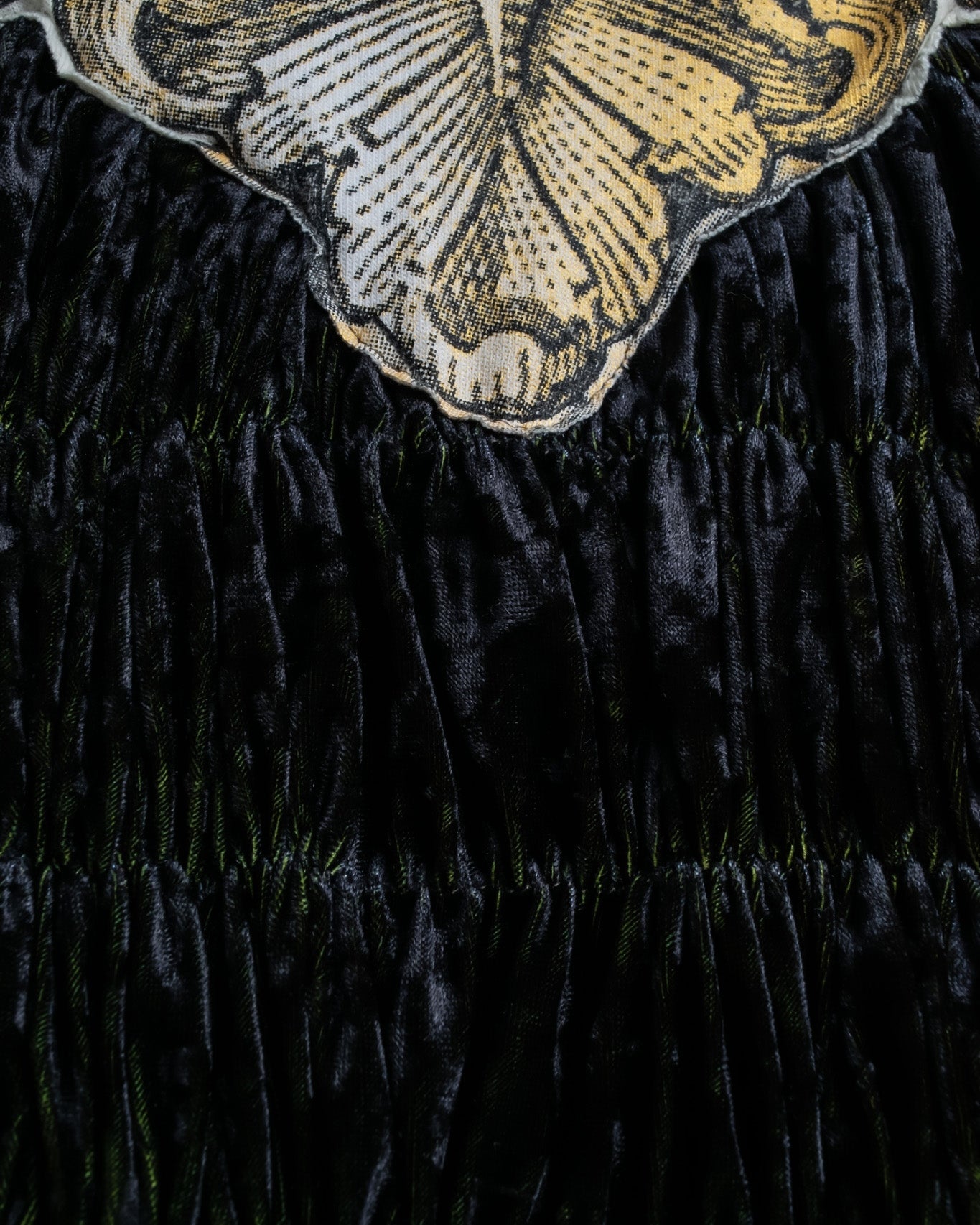 Ruched custom T-shirt