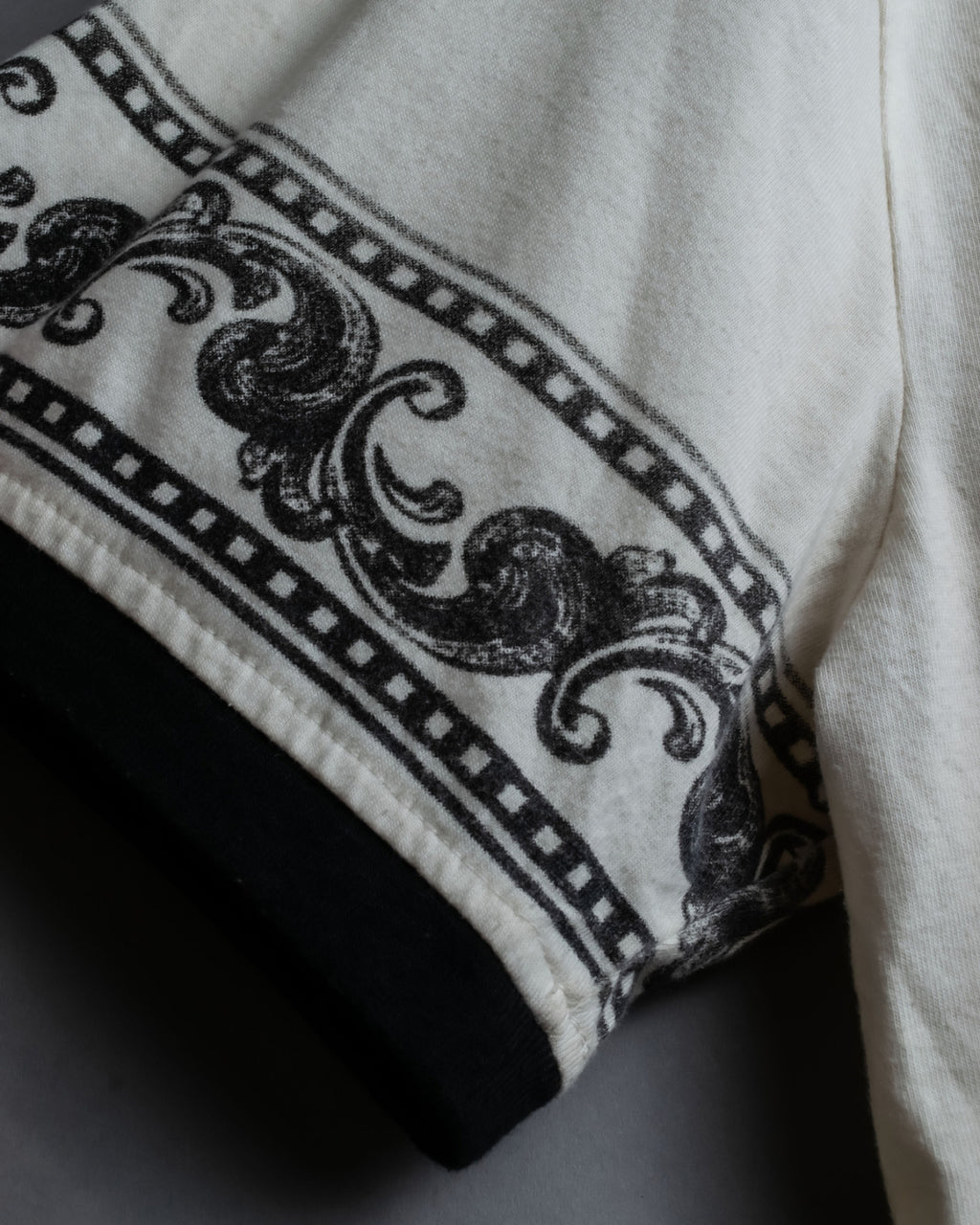 Ruched custom T-shirt