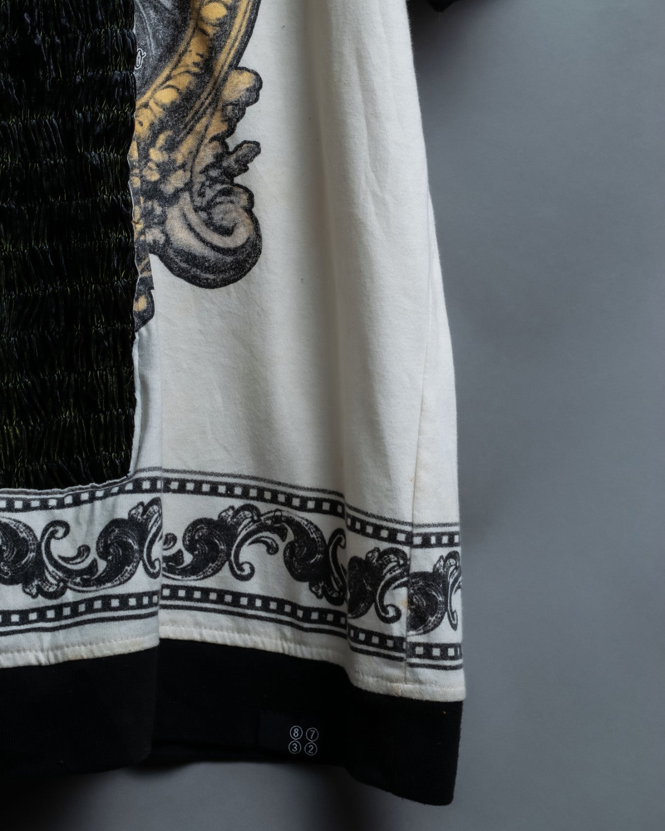 Ruched custom T-shirt