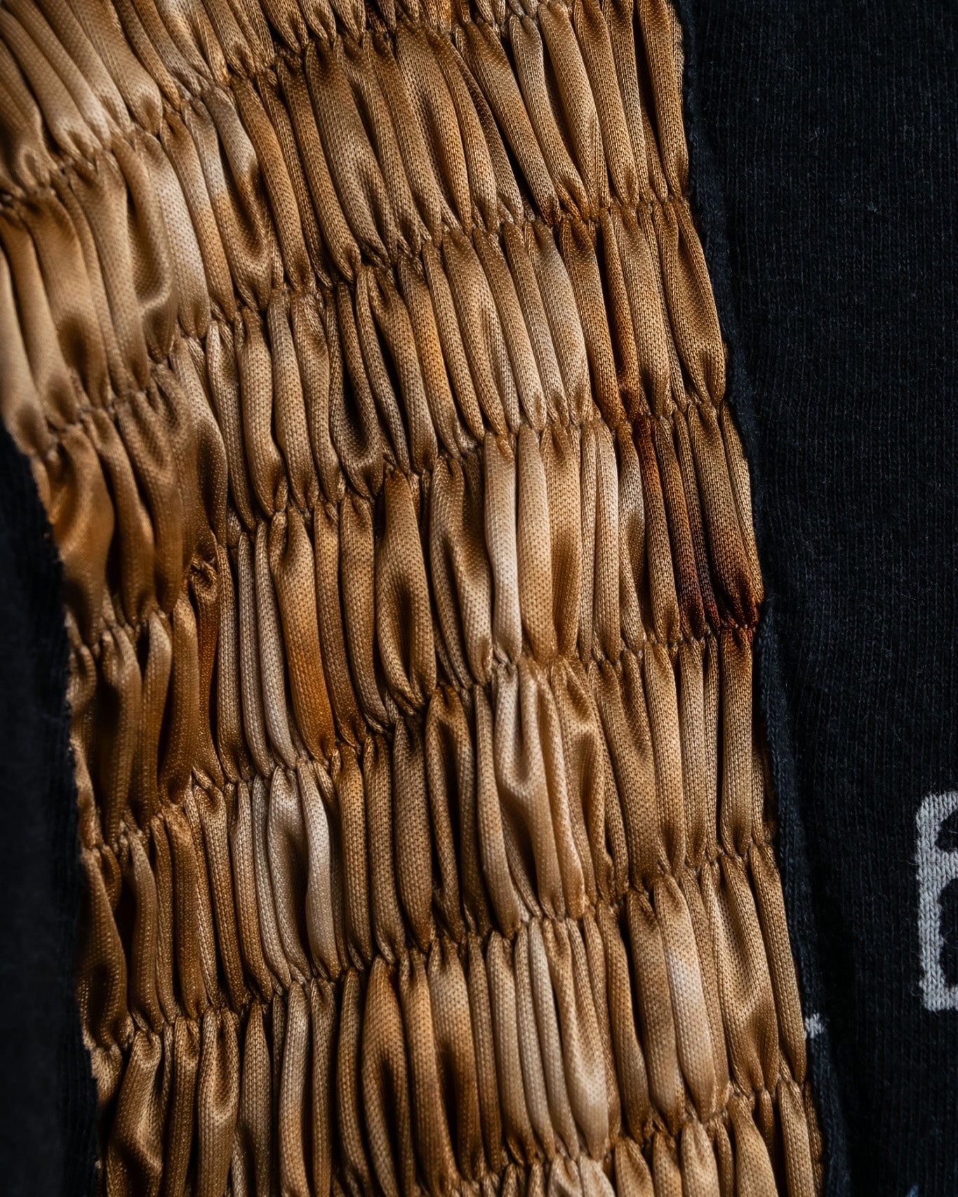 Ruched custom T-shirt